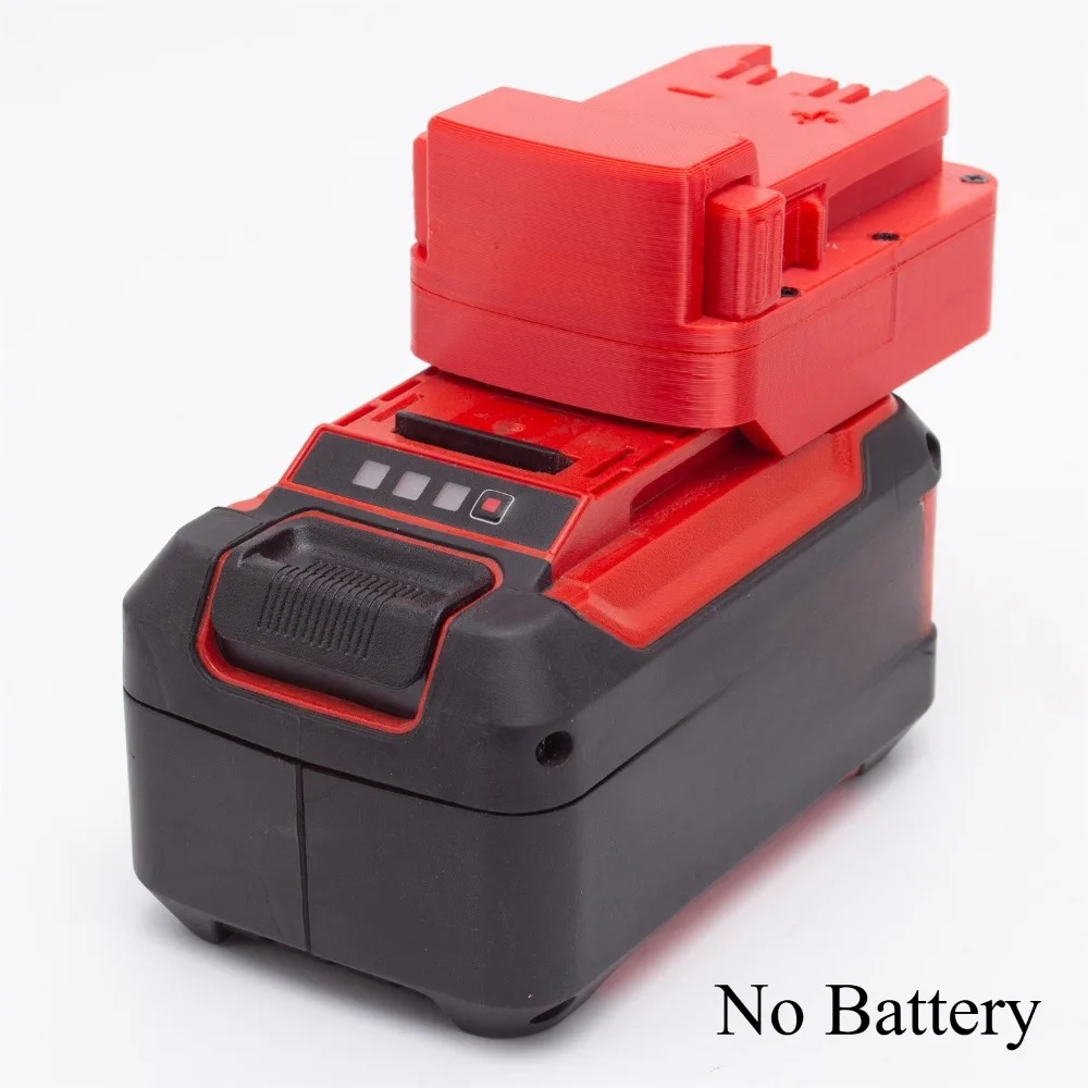 Adaptador/convertidor para batería de iones de litio Einhell/OZITO de 18V x-change a Milwaukee, herramientas eléctricas inalámbricas de la serie