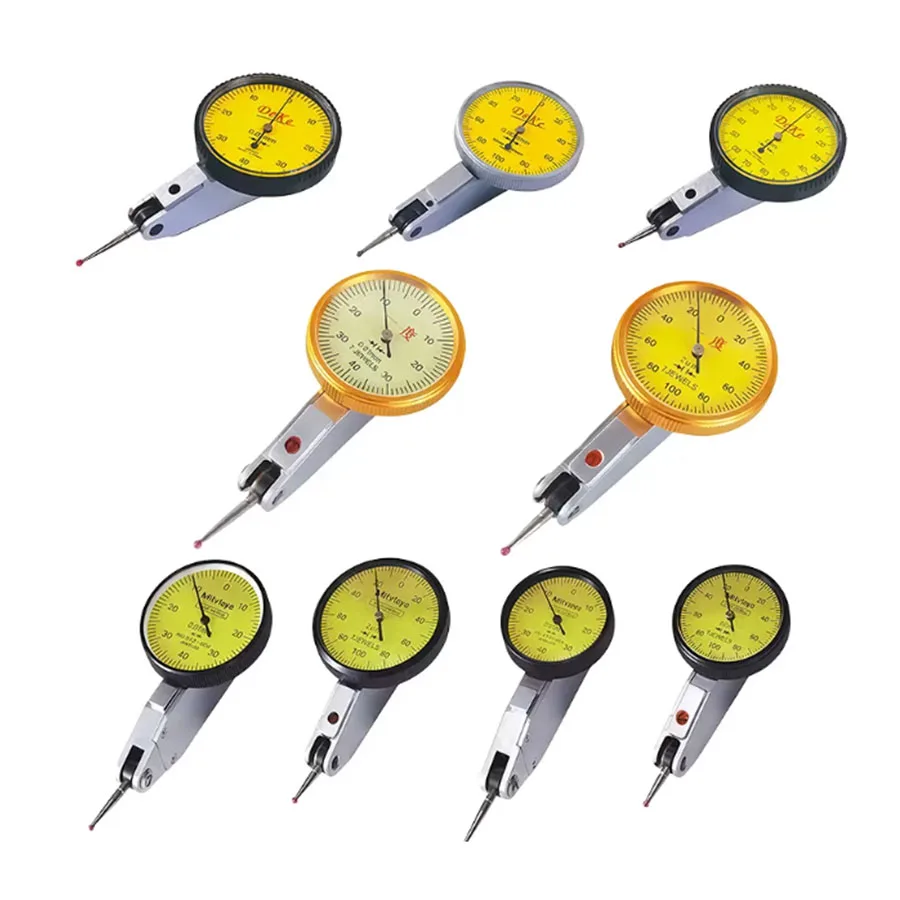 Micrometer lever dial 0.01 mechanical small calibration dial tungsten steel ruby large dial precision gauge needle