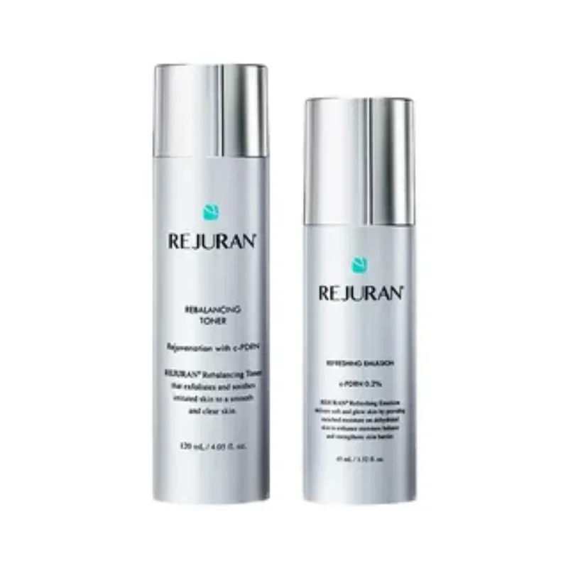 韓国スキンケアセット、ホリデーギフトに最適-トナー120ml、ローション45ml、リジュビネイティングクリーム50ml、エッセンス＆サーモンクレンザー