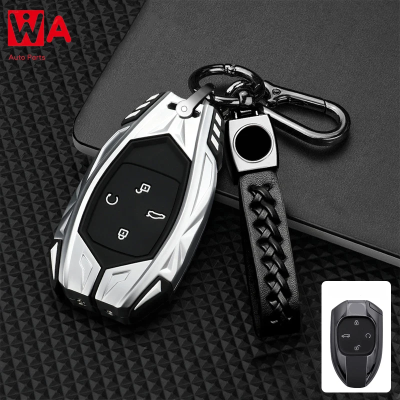 

Zinc Alloy Car Remote Key Case Cover Shell For Trumpchi GAC 2021 Empow J11 J12 J13 J14 J15 GS8 2023 Protector Car Accessories