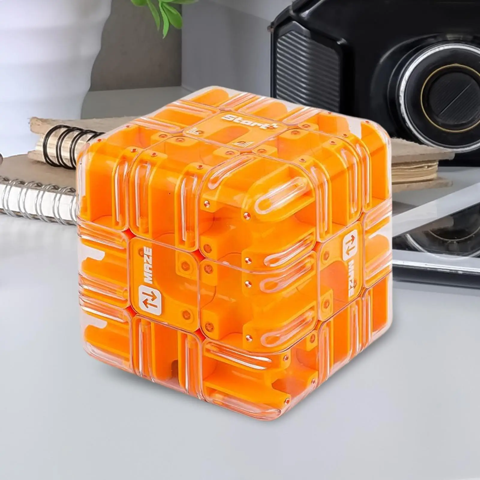 Puzzle Maze Cube 3D Puzzle Besar Teka-teki Otak Berpikir Logis Maze Cube Ball untuk Dewasa Remaja Anak-anak Laki-laki Perempuan Rumah Perjalanan