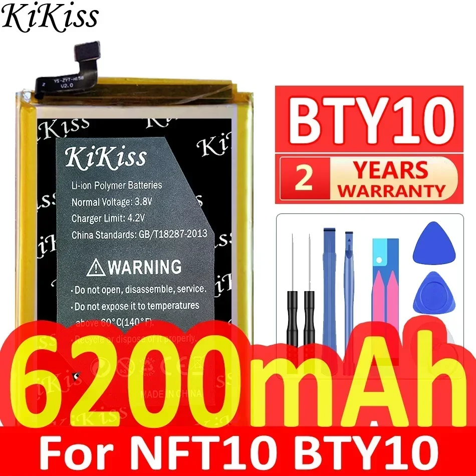 

Аккумулятор KiKiss 6200 мАч BTY 10 для NFT10 BTY10