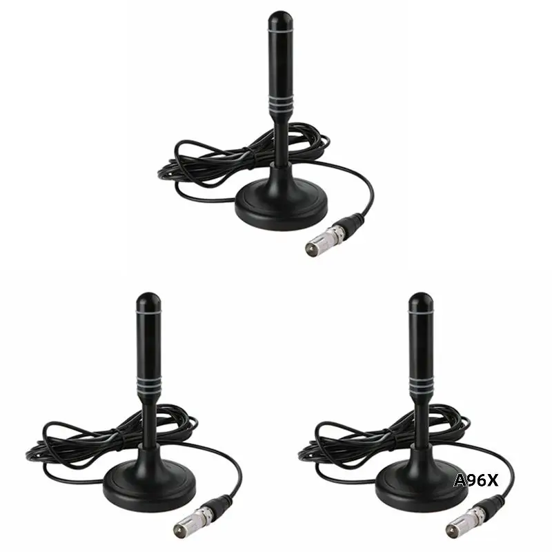 

3X Digital HD Freeview Antenna HDTV Antenna With 300Cm Coax, Outdoor Waterproof For DVB-T DVB-T2 And DAB Broadcasting