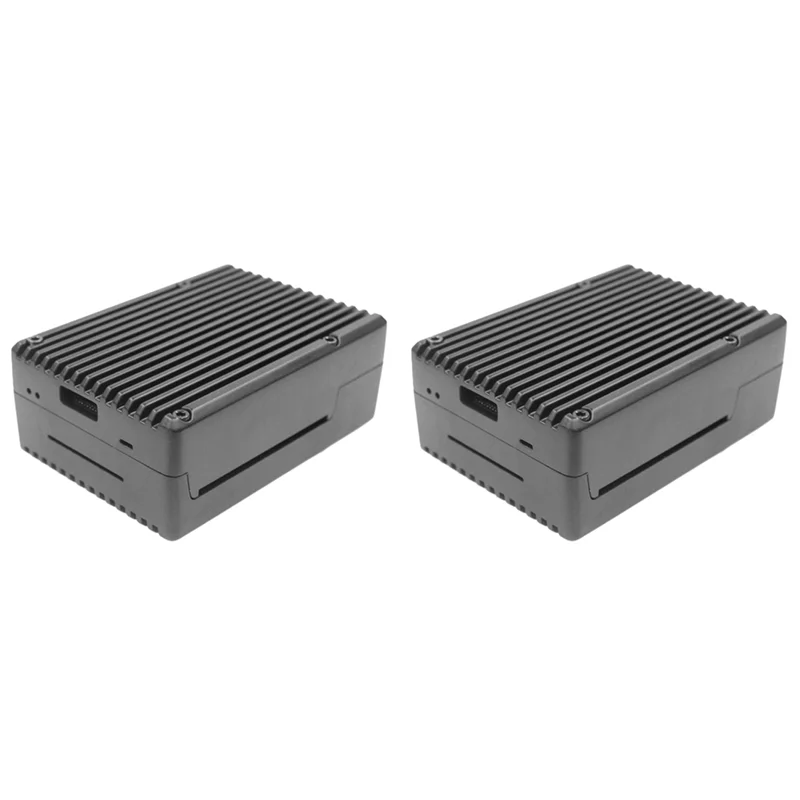 

Гениальный-2X для Raspberry Pi 3B/3B + Pi, корпус из алюминиевого сплава, охлаждающий металлический корпус для радиатора Pi Raspberry 3B