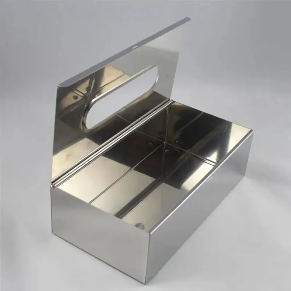 

Коробка для влажных салфеток из нержавеющей стали, настольная печать, детские салфетки, диспенсер для хранения бумаги, держатель, бытовой водонепроницаемый
