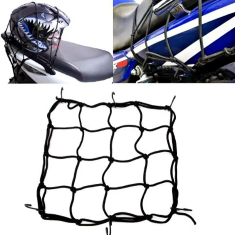 

Motorcycle Cargo Net Professional Stretchable Ridding Cycling Luggage Mesh Nets Organizer Accessory Holding Rope Accessories