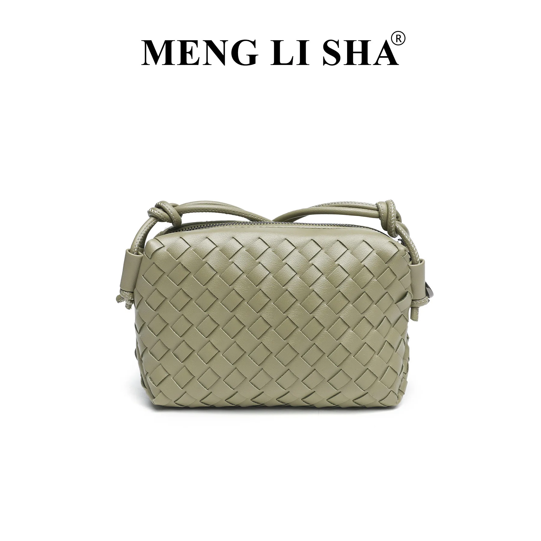 Cross-border hand-woven bag 2026 new versatile small square bag mini mobile phone bag casual simple shoulder messenger bag