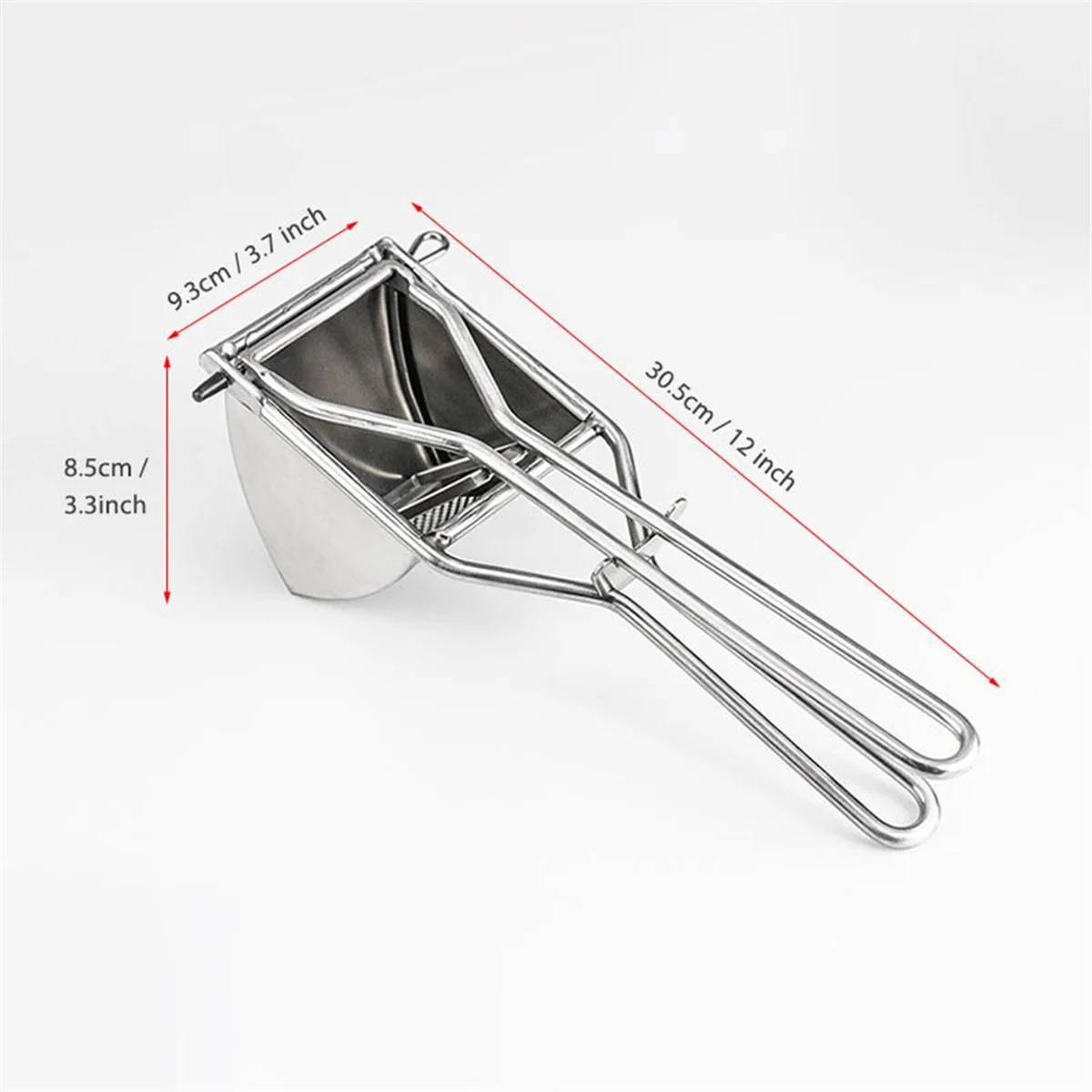 

Stainless steel juicePotato RicerHeavy Duty Stainless Steel Potato Masher and Ricer Kitchen ToolPress and