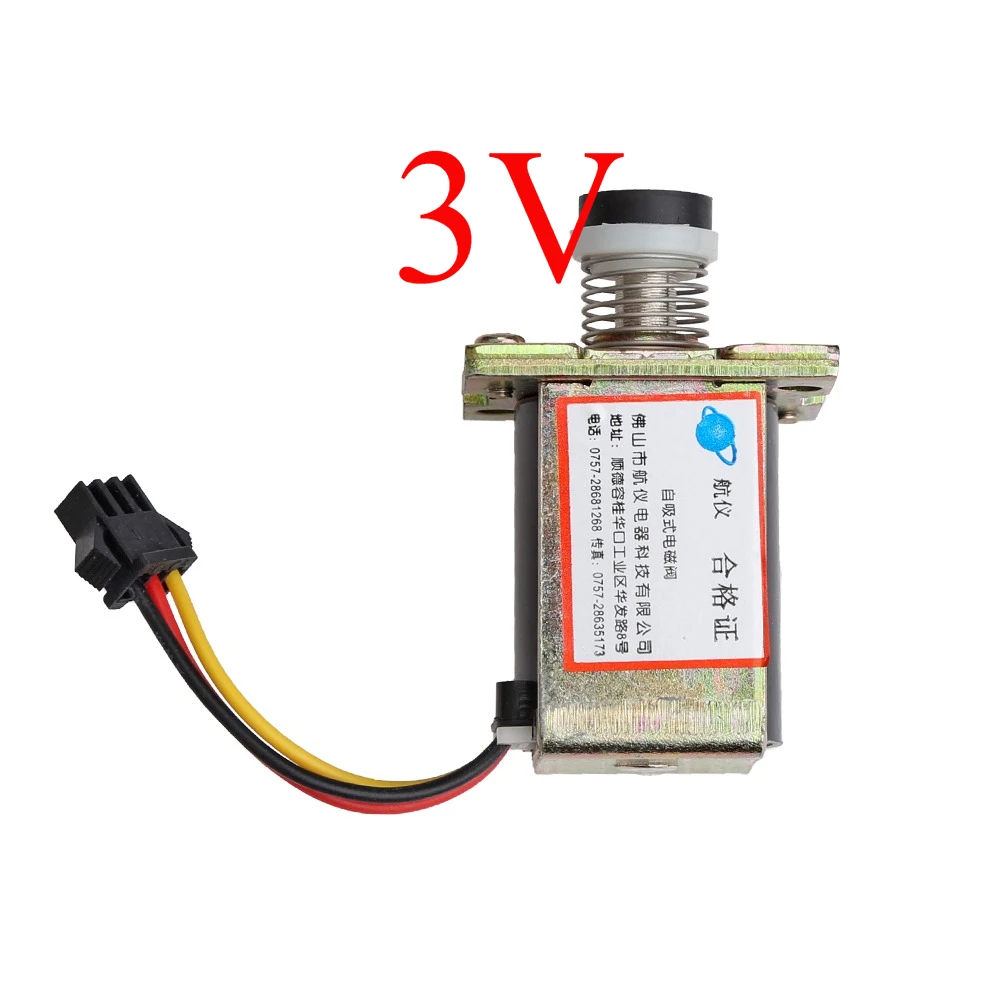 

Original 3V Self-Priming Universal Gas Range Solenoid Valve zd131 for Gas Cooker Flameout Protection Igniter Accessories