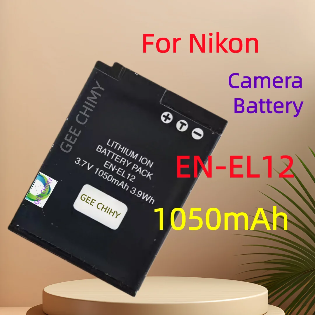 

High quality 1050mAh EN-EL12 EN EL12 Battery or Charger For Nikon Camera S8000 S8100 S9100 S9500 s9600 s9200 Keymission170 S9900