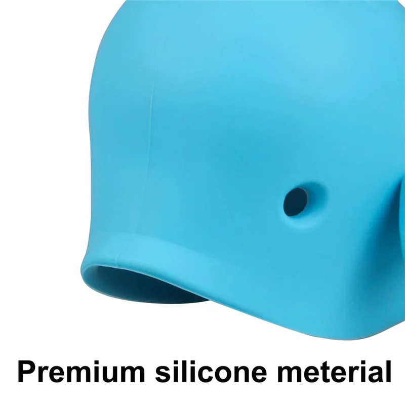 AINY-غطاء صنبور الحمام حوض الاستحمام صنبور حامي سيليكون للطفل للأطفال حوض الحمام للطفل الصغار حمام #5