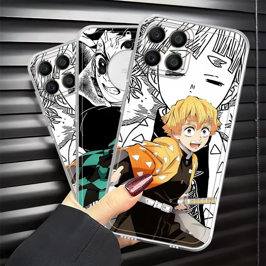 

Чехол для Honor X8a X7b X8 X9a 90 Lite X9b X8b, мягкий чехол для телефона D-Demon S-Slayer