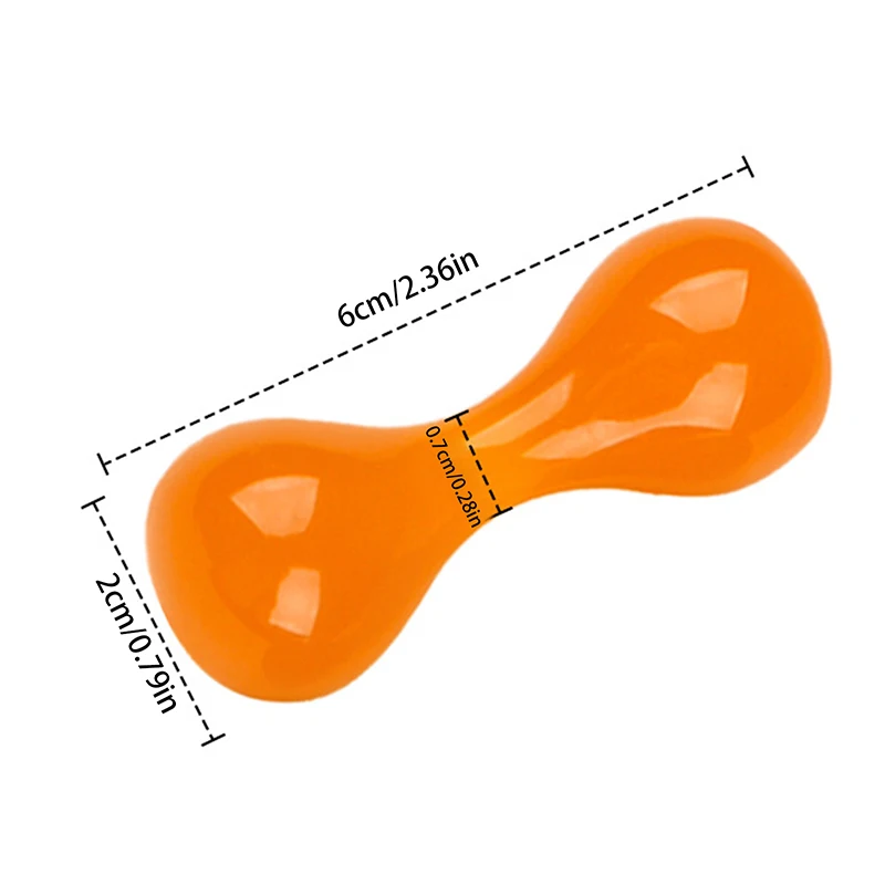 Resin Knucklebone Rotate Decompression Toy Finger Exercise Relaxation Massage Hand Acupoint Massager Anti-Stress Tool
