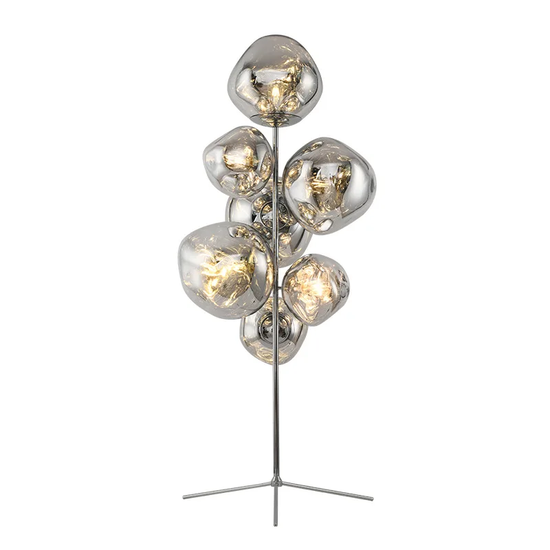 

Light luxury lava , living room floor lamp, next to the sofa, high-end bedroom atmosphere lamp