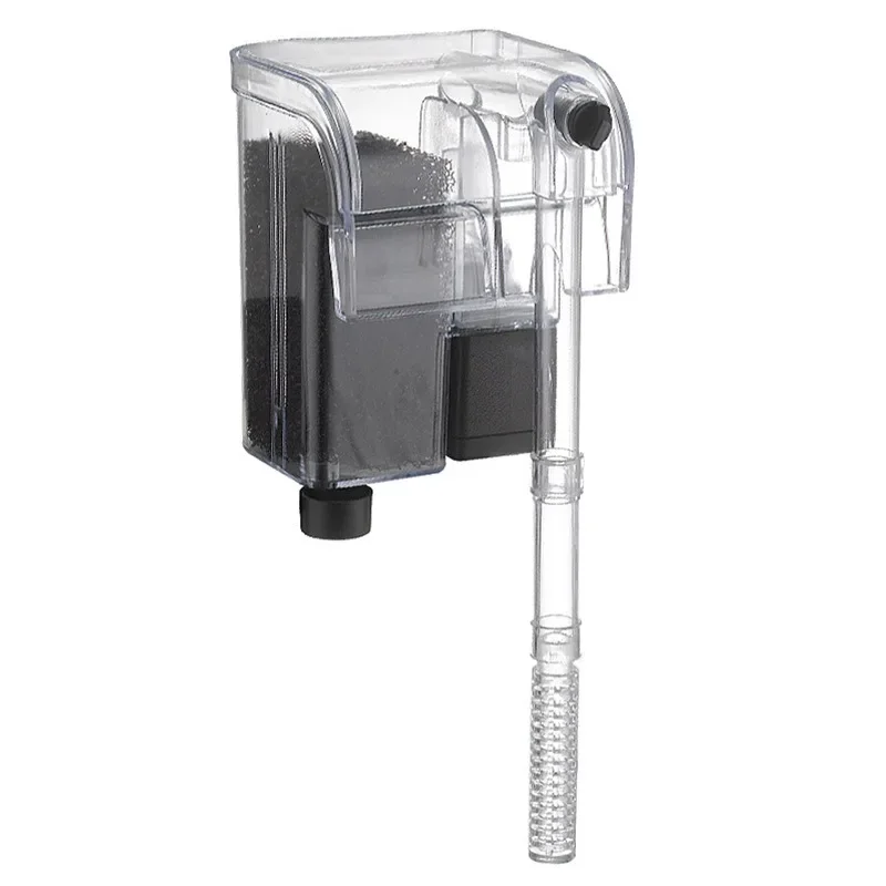 Aquariumfilter, geräuschlose Wasserpumpe, Reinigung, Zirkulation, externer Filter, erhöht den Sauerstoff, Wasserfall, 220 V, 3,5 W, 250 l/h