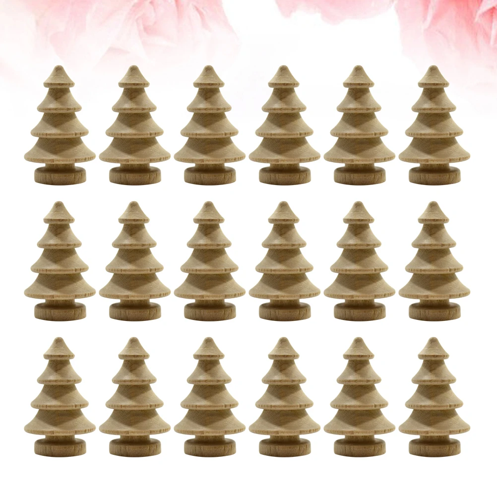 

Xmas Craft Supplies Wood Crafts Toy Unfinished Tree Crafting Bamboo Child Kid Gifts