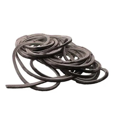 Sliding Door Casement Brush Seal Strip Weatherstrip 5mm x 8mm for Windproof Dustproof Soundproofing and Sliding Door Protection