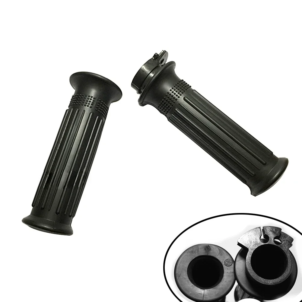 

Motorcycle Throttle Handle Left & Right Handle Rubber Cover For Suzuki WANGJIANG GN250 250CC Handle Grip