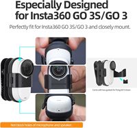 Sunnylife For Insta360 GO 3S/GO3 Anti-shake 360 Rotation Backpack Clip Holder Clip Mount For Insta360 GO 3S/GO3 Camera Accessory
