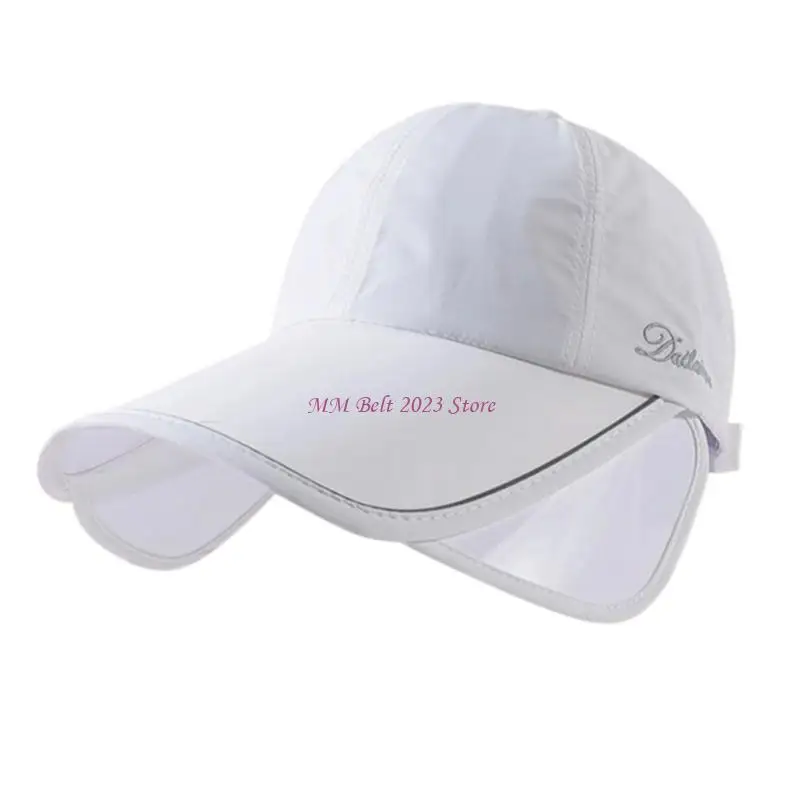 49ME Trendy Oversized Brims Cap Breathable Hat Great for Walking Jogging And Traveling