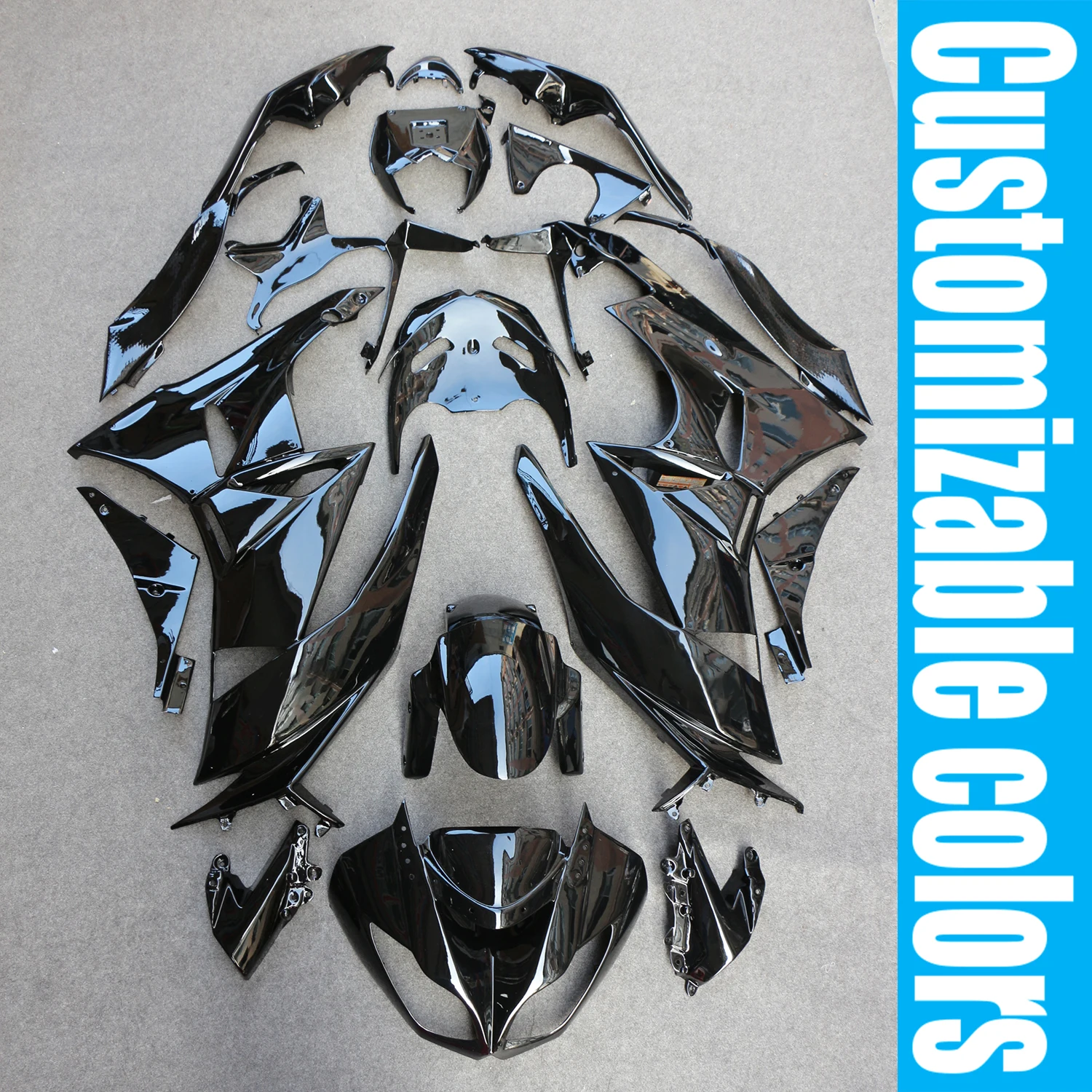 Fit For Kawasaki Ninja ZX6R 2009 - 2012 Motorcycle Fairing Bodywork Kit Set ZX636 ZX 6R 2010 2011 09 10 11 12