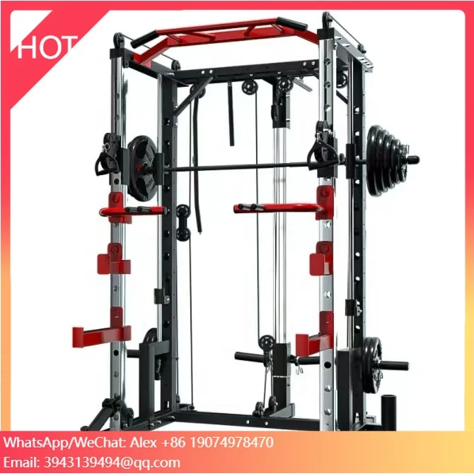 

Commercial&Home Use Strength Machine Smith Machine Multi Functional Machine Squat Rack