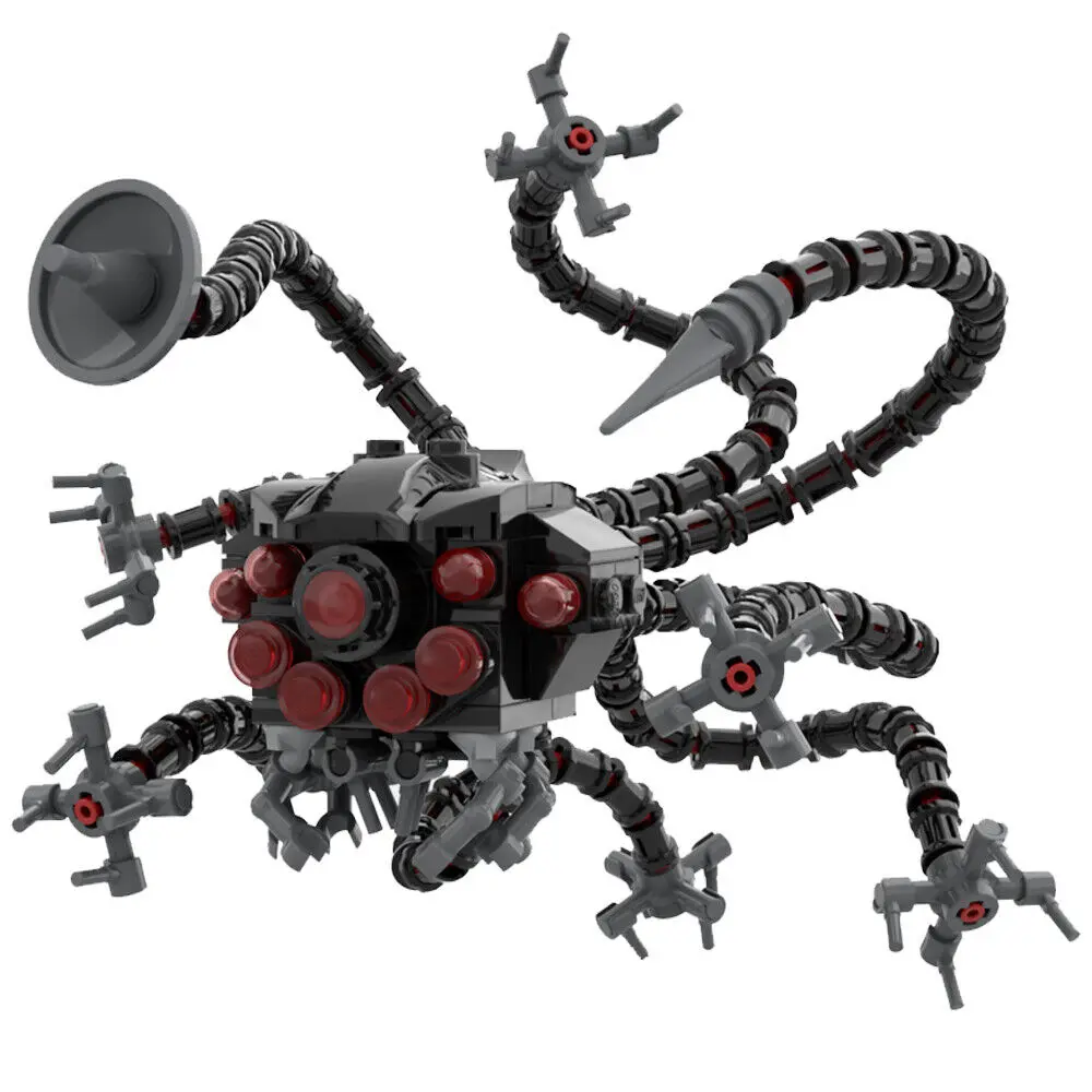 Multi-tentacled Creature with Multiple Sensors from Film 248 Pieces MOC