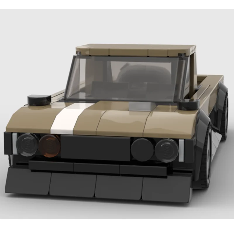 

243 шт. новый MOC ​ ​ Шоссе города чемпионов 1978 620, дрифт-автомобиль, модульные детские развивающие строительные блоки, игрушка в подарок