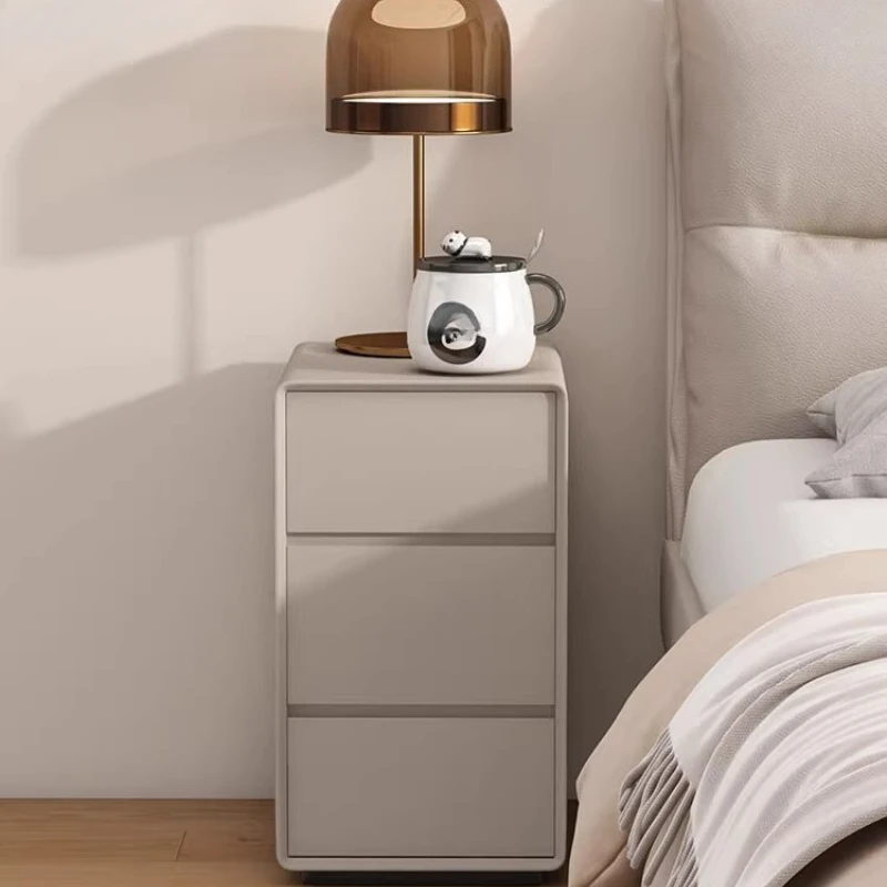 

Mid Century Modern Bedroom Bedside Table Unique Decor Narrow Corner Bedside Table Nordic Storage Criado Mudo Trendy Furniture