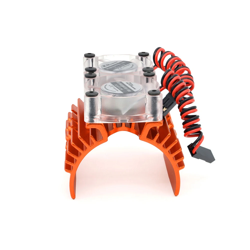 Dissipatore di calore RC con ventola di raffreddamento ad alta velocità per motori di auto RC Hobbywing 4268 4274 4092 1/8 1/10