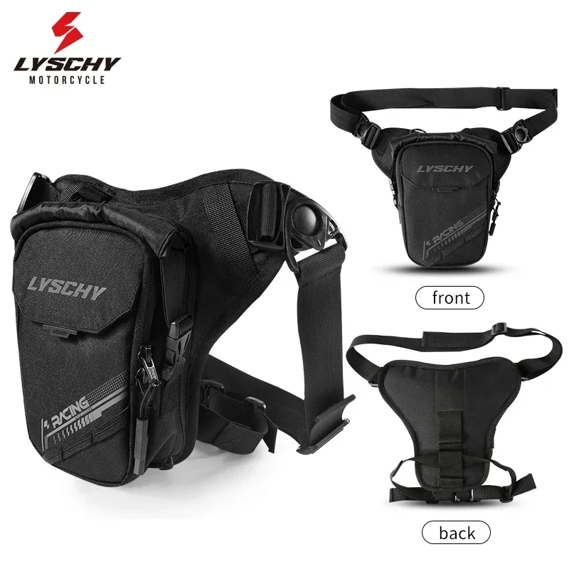 

LYSCHY Motorcycle Riding Leg Bag Motocross Night Reflective Bag Motociclista 300D Oxford Waterproof Storage Bag Moto Leg Bag