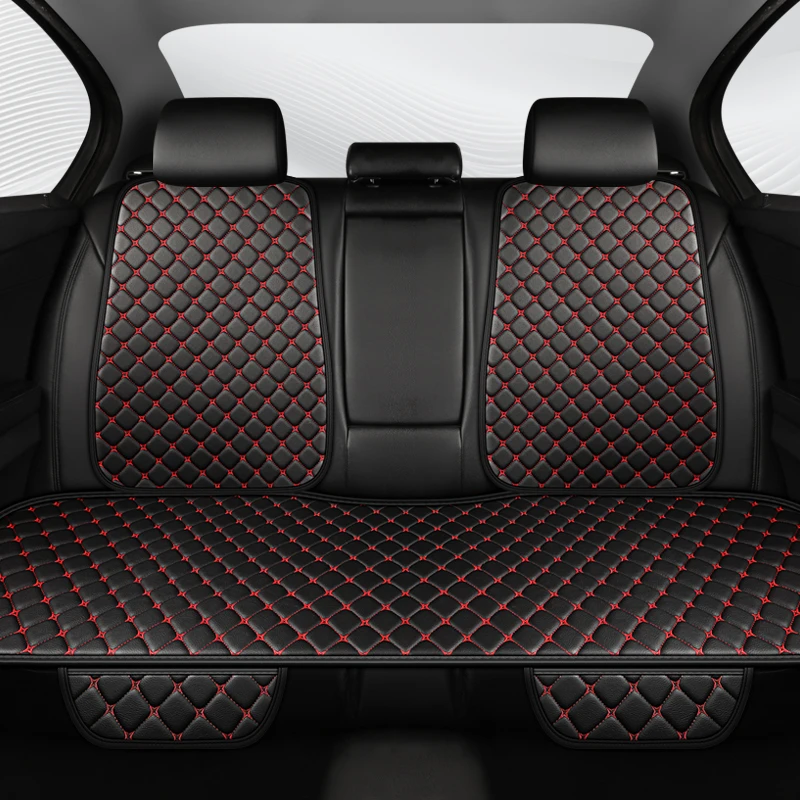 وسادة مقعد عالمية مريحة من نابي فور سيزونز، وسادة مقعد السيارة، مطرزة على شكل نجمة، صف خلفي مضاد للانزلاق، خمسة مقاعد #3