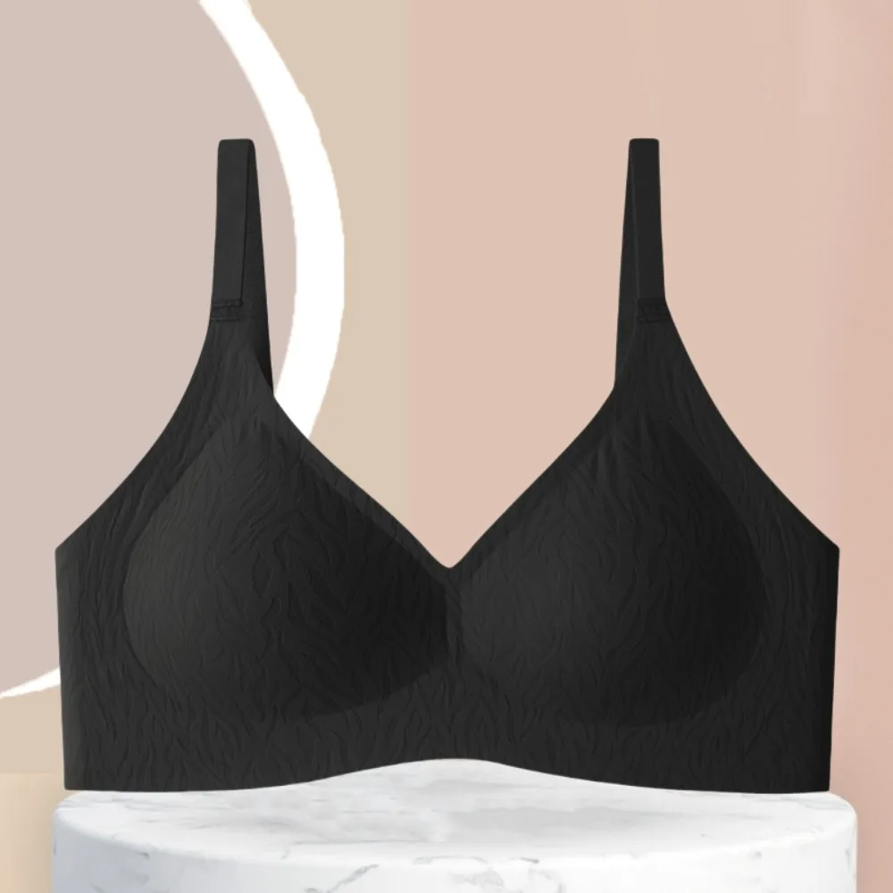 

Seamless Wireless Deep V Bra Shockproof Anti-sagging Brassiere for Women No Trace Close-fitting Push Up Underwear Running