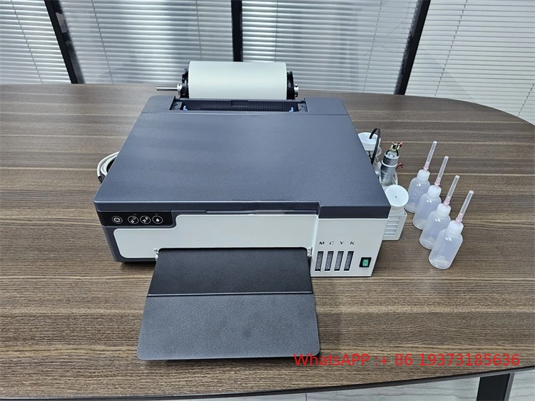 وصول جديد سريع XP600 رئيس A4 L8050 / L8058/ L805 الحبر الأبيض خلط Dtf التي شيرت آلة الطباعة لفة فيلم DTF طابعة لإبسون