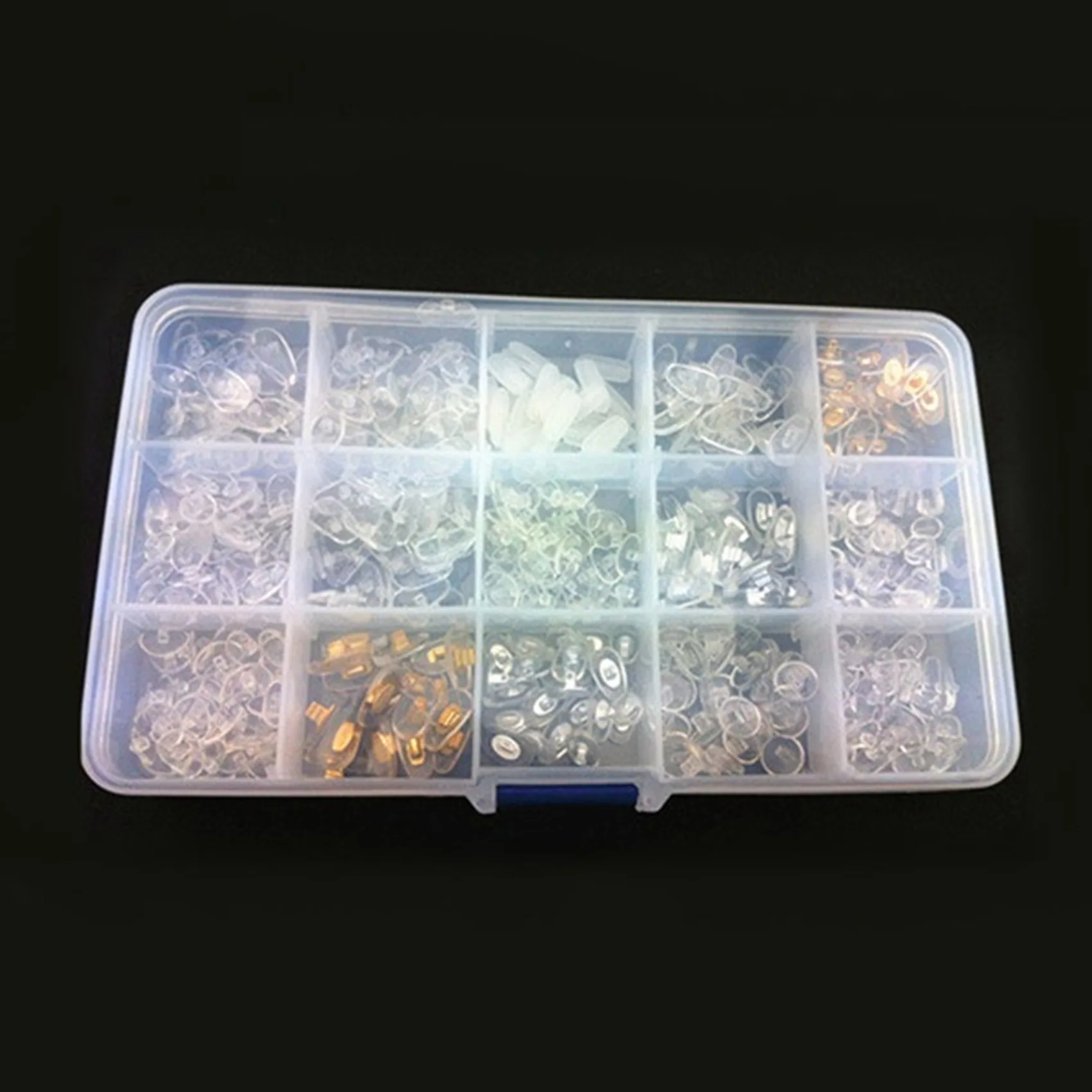 AB42-2X almofadas de nariz de silicone para óculos acessórios de reparo ferramenta para óculos de sol óculos