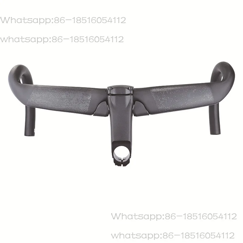 Third-generation all-carbon fiber handlebar, road car inner wiring bend handle, bicycle handlebar, wind-breaking bend handle