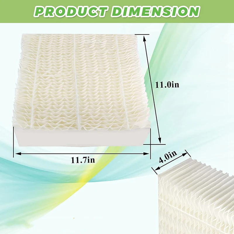 2Pcs 1043 Humidifier Super Wick Filter Replacement For Aircare Bemis Essick Compatible For 821000 826900 Humidifier Filters