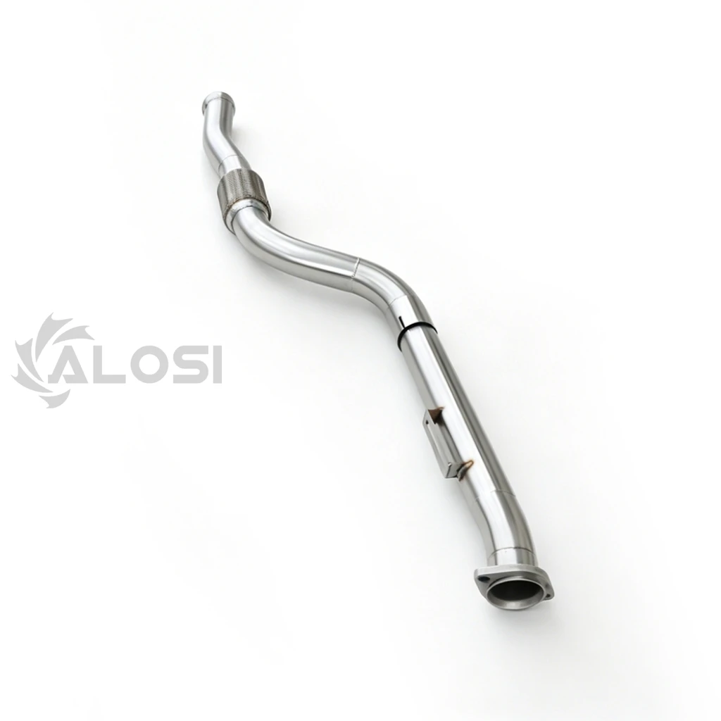 Exhaust front pipe for Mercedes Benz C200 C250 C260 1.8T (W204) 2008-2014 stainless steel straight through exhaust front pipe hi