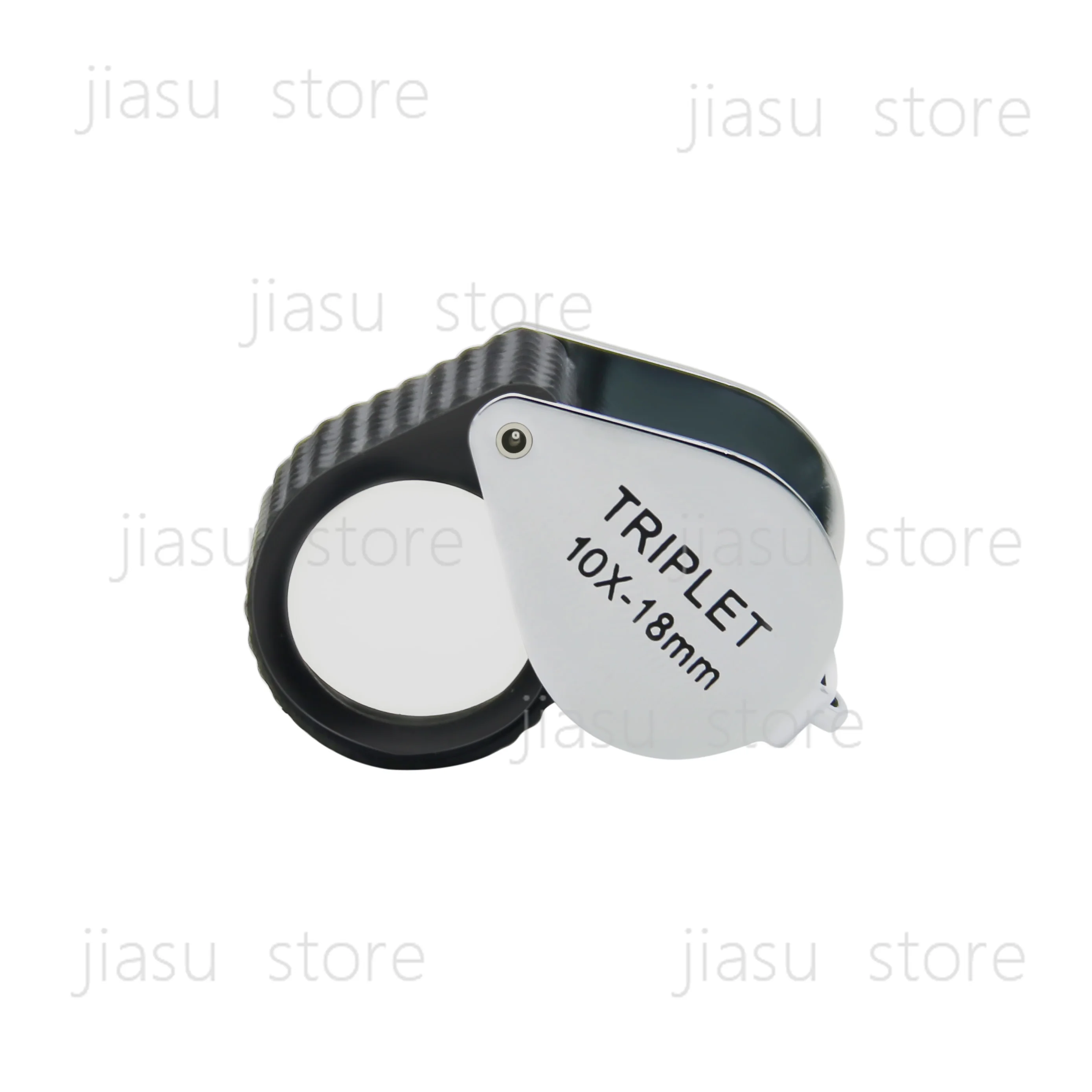 

Mini Portable 10x Triple Lens Jewelry Diamond Loupe High Resolution Professional Pocket Magnifier