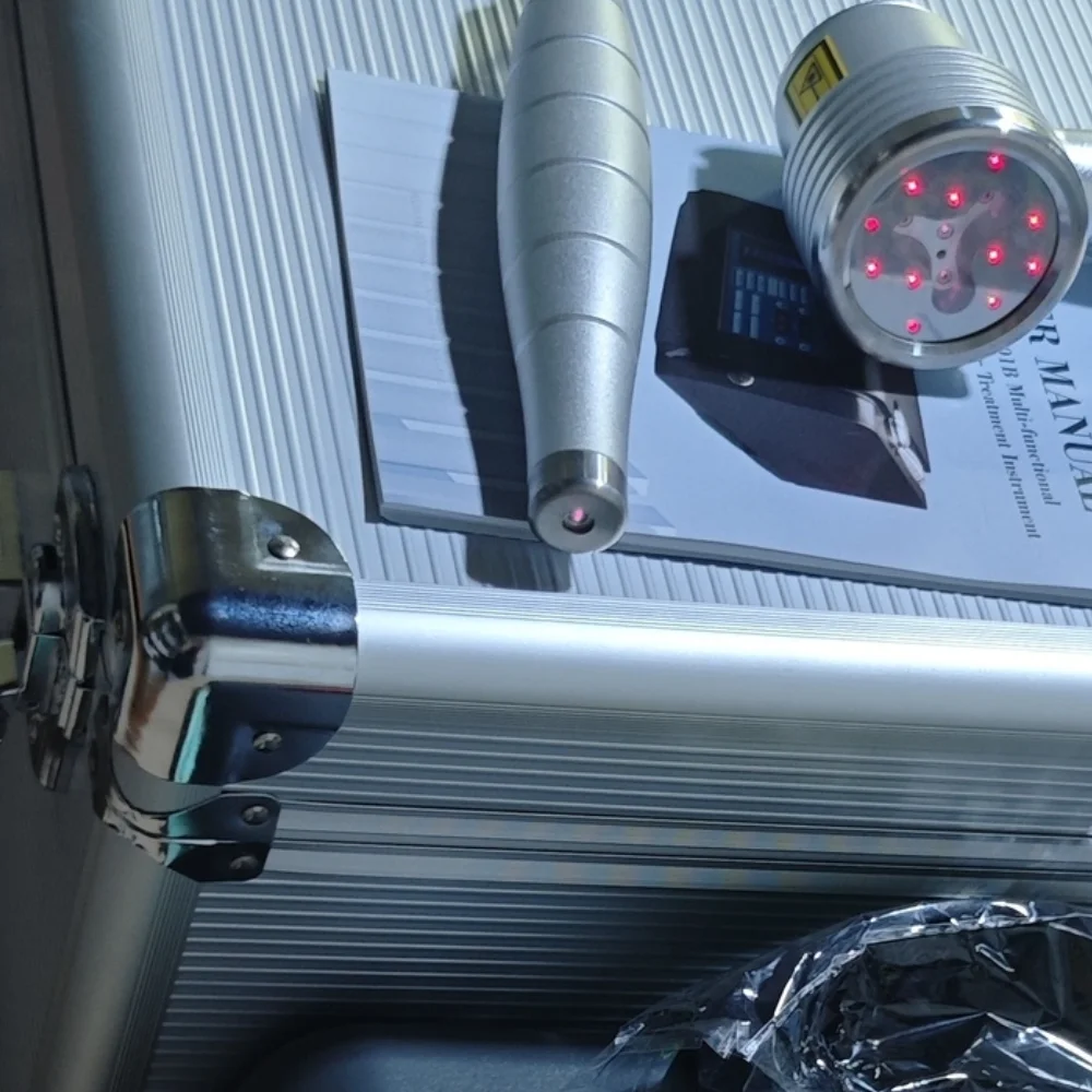 Advanced Dual-Wavelength Laser Therapy，1055mW Class 4B Device 650nm Red Light and 808nm IR for Enhanced Healing & Recovery