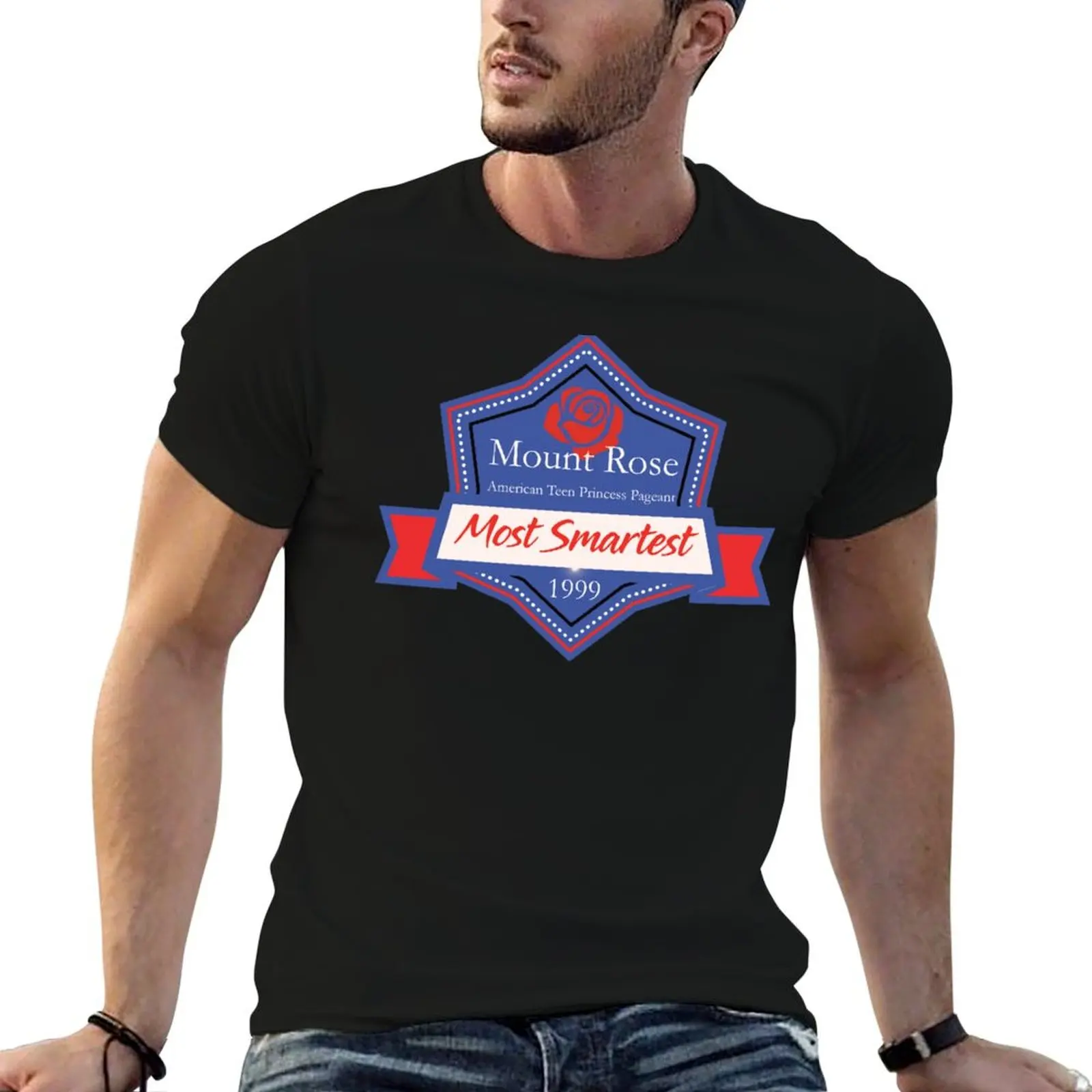 Camiseta Mount Rose Most Smartest, camisetas divertidas, camiseta de algodón para hombre, camisetas para hombre