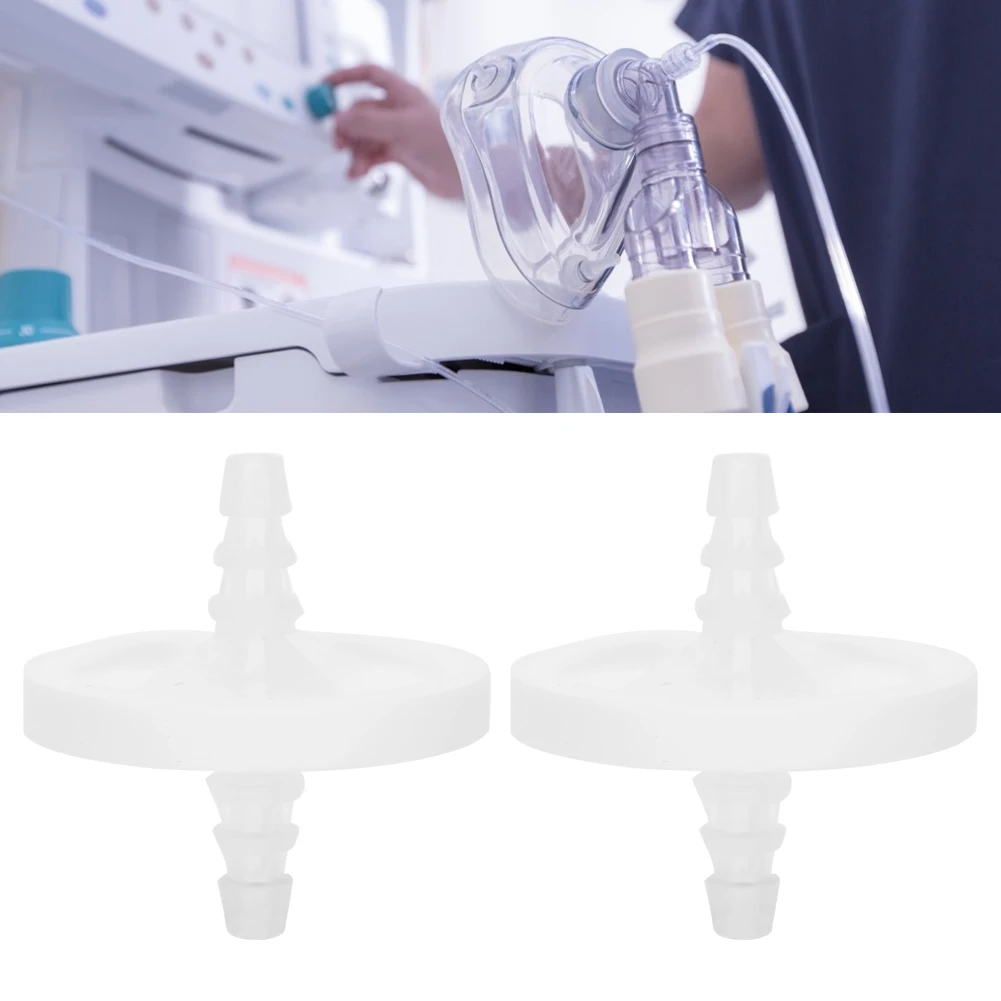 

2pcs Oxygen Generator Micro Disk Filter Sputum Suction Machine Replacement Filter S Medical Filter Portable Air Dust Removal