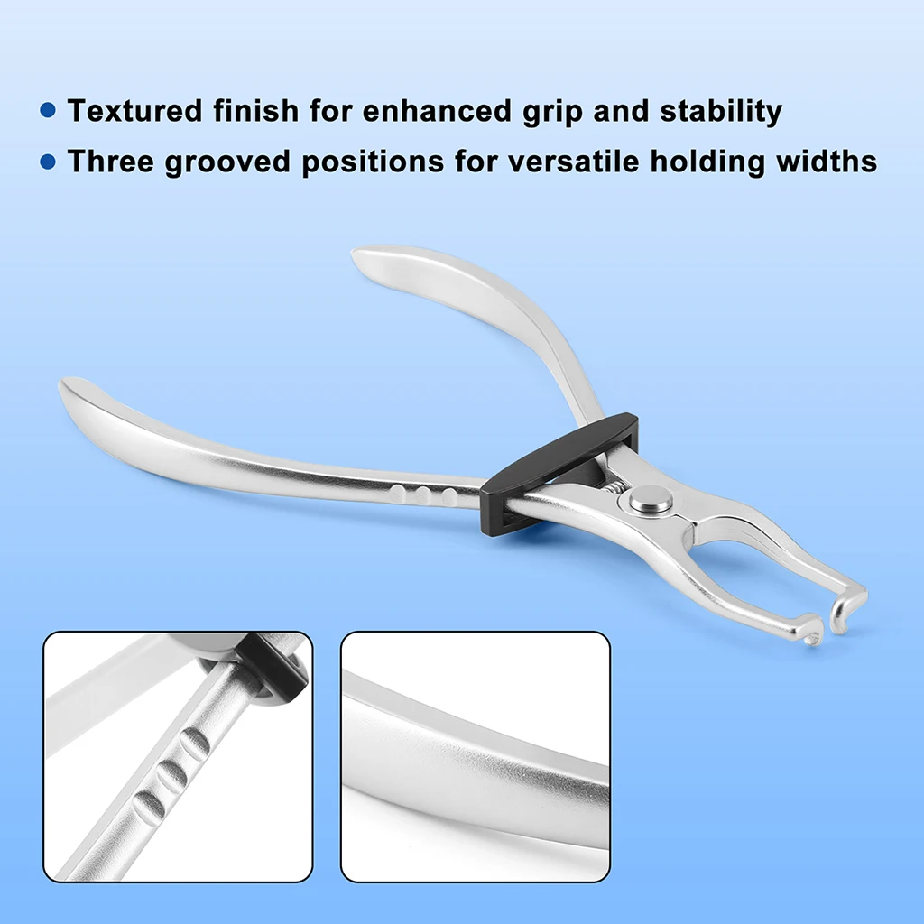 AZDENT Dental-Matrizenringzange, Platzierungszange, Klemmring-Separator aus Edelstahl, sterilisierbares Zahnmedizin-Instrument – Detail 1