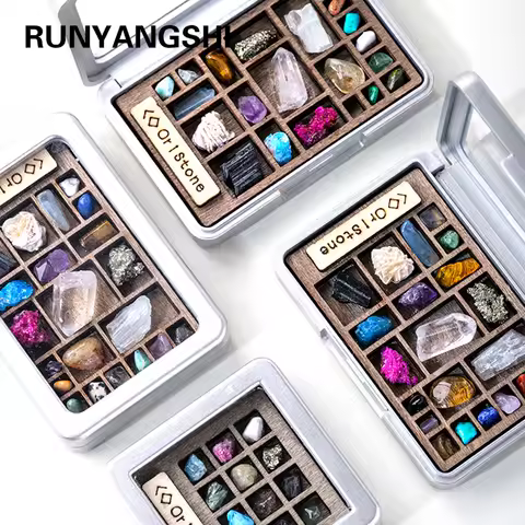 1PC Natural Crystal Rough Raw Stone Mineral Specimen Rocks Ore Gemstone For Collection Home Office Decor Gift