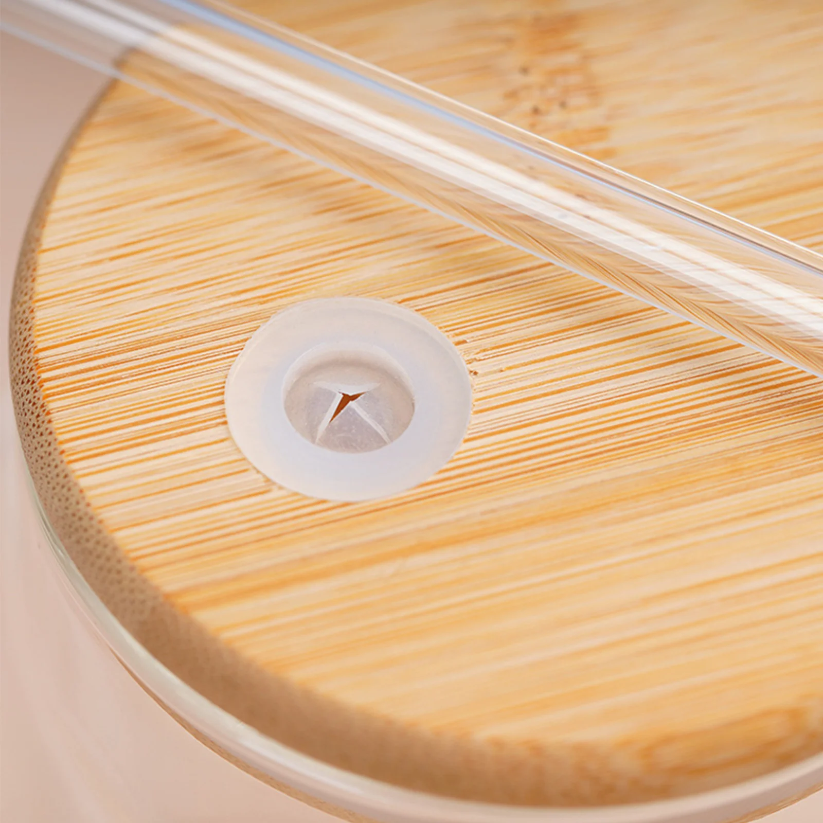 

20Pcs Straw Hole Plugs Silicone Lid Sealing Gasket Dustproof Jar Cover Plug for Mason Jars Easy Clean Non-Leak Design