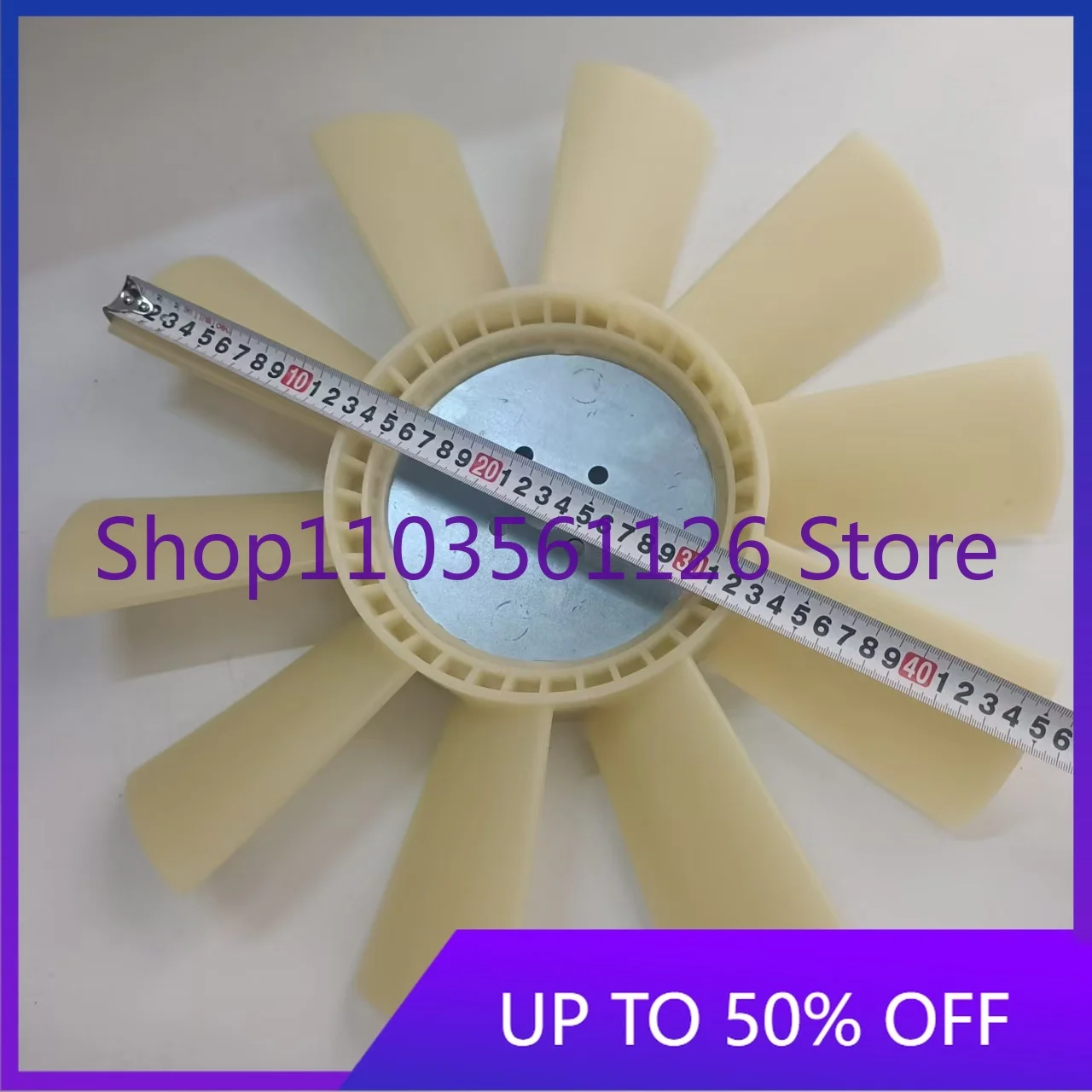

Excavator FR60 Fan Blade 4TNV94/4TNV98 High Quality Engine Cooling Water Tank Fan Blade Reverse Blow