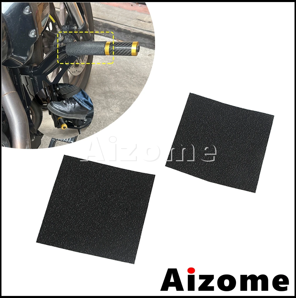 

1 pair Motorcycle Accessories Highway Crash Bar Slider Protector Frame Sections Stickers Waterproof Non-slip Grip Wrap Tape Kits