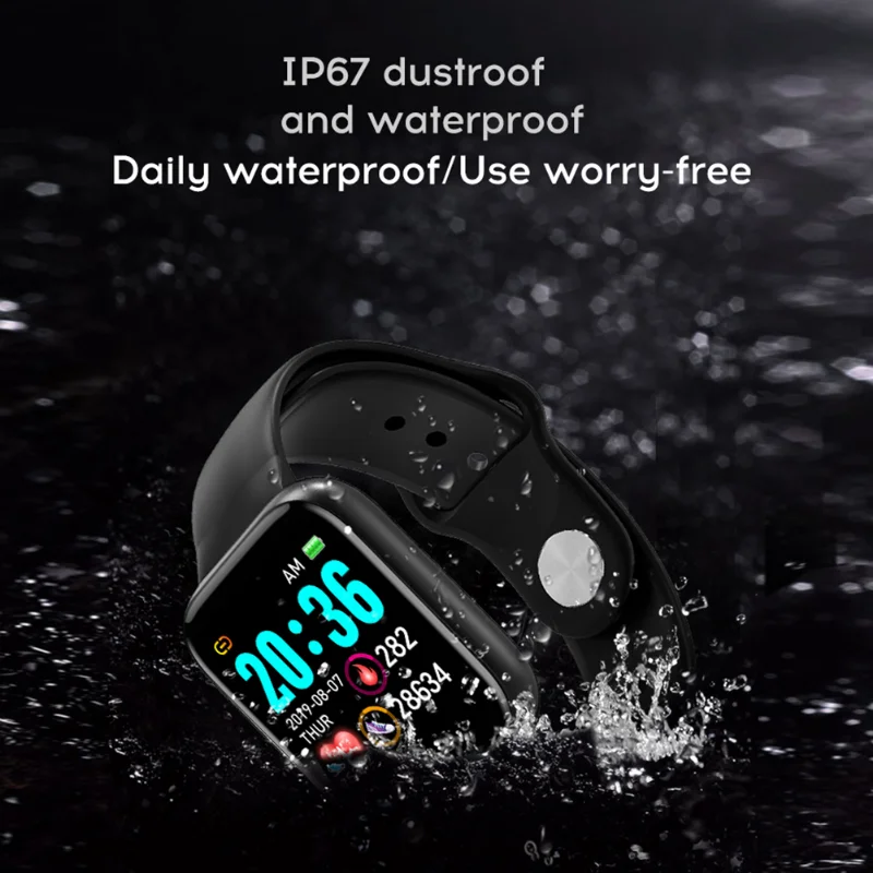 Smart Wartch Women Watches Digital Electronic Wristwatch Bluetooth Fitness DIY Cartoon wallpaper Wristwatch Kids Hours Hodinky