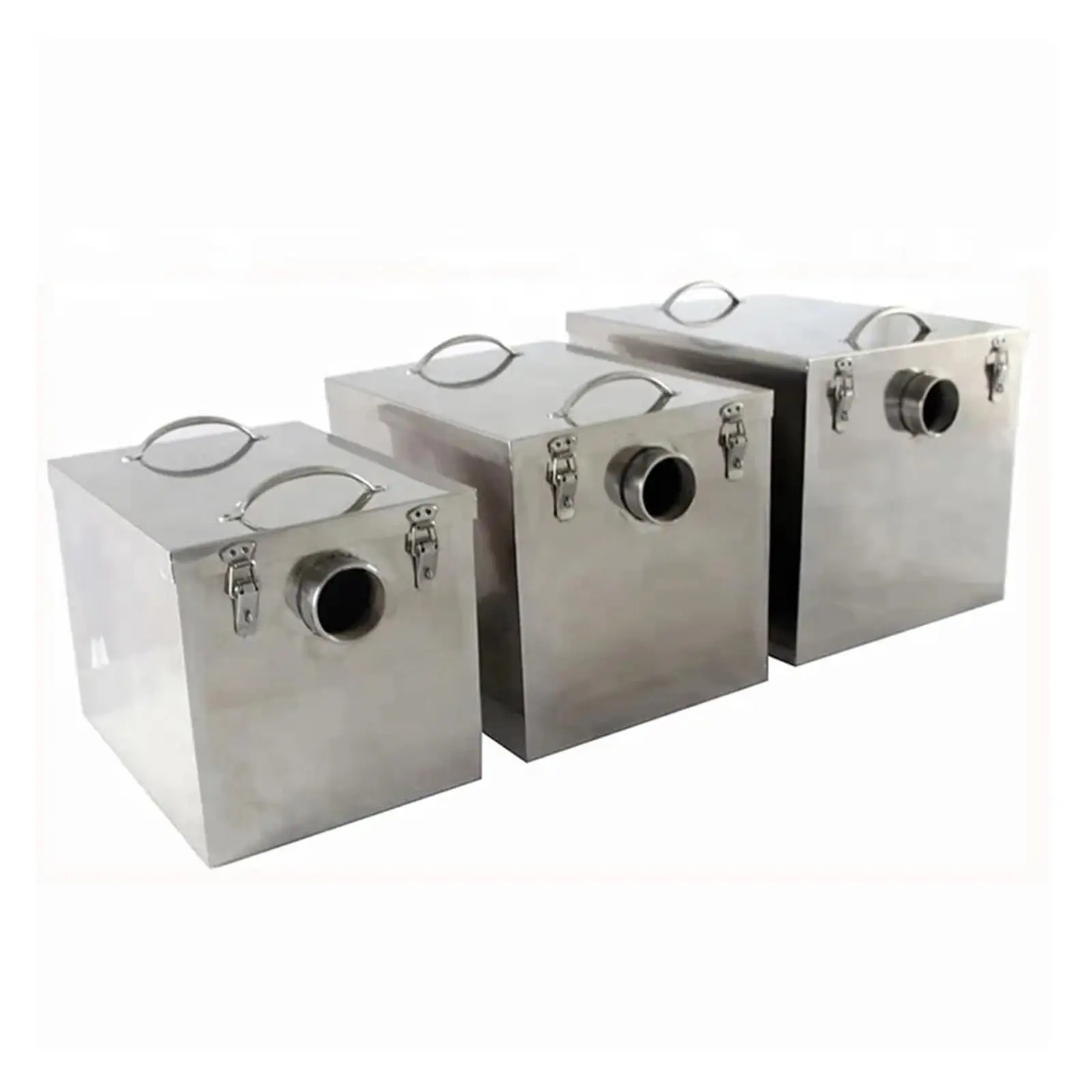 Multi-stage Grease Trap Oil Water Separator Stainless Steel Grease Trap For Kitchen Hotel Industry 16-175L/Hour