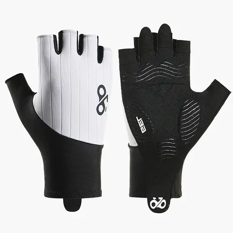 Summer cycling gloves, anti slip and shock-absorbing, outdoor sports, fitness, breathable, mountain road bike, half finger glove